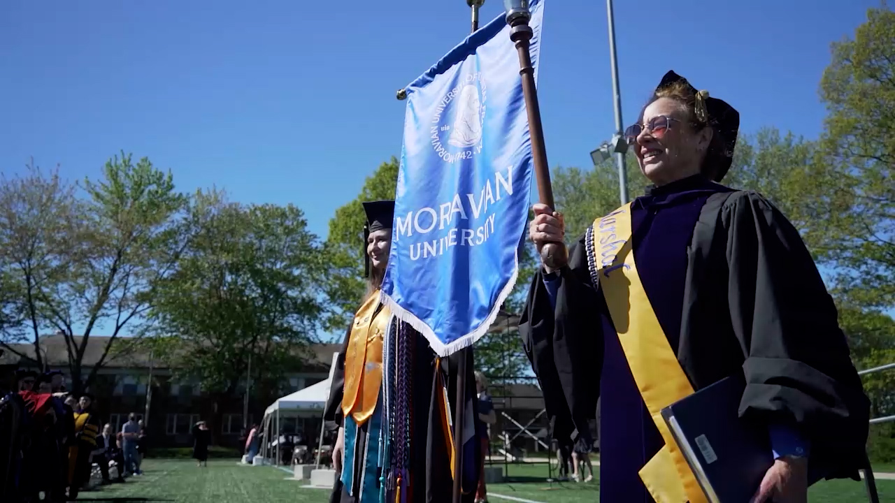 Commencement procession