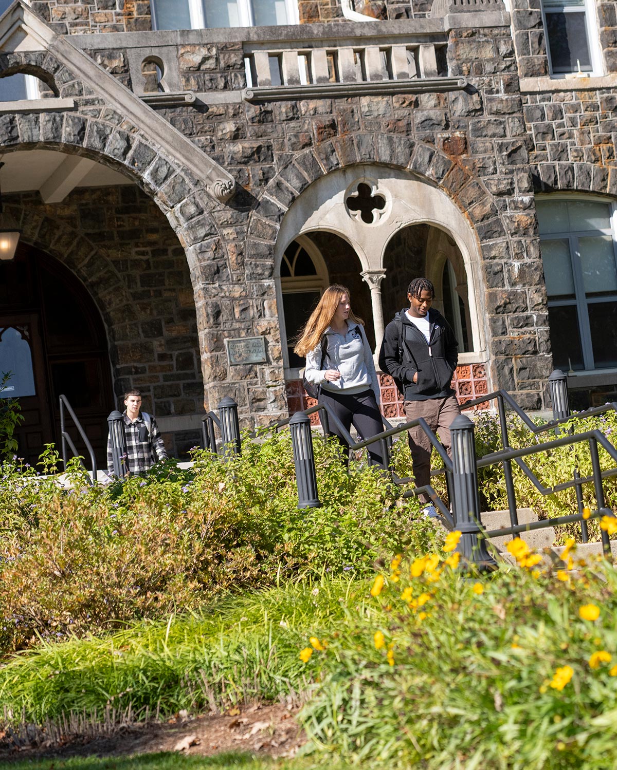 Comenius Hall in summer