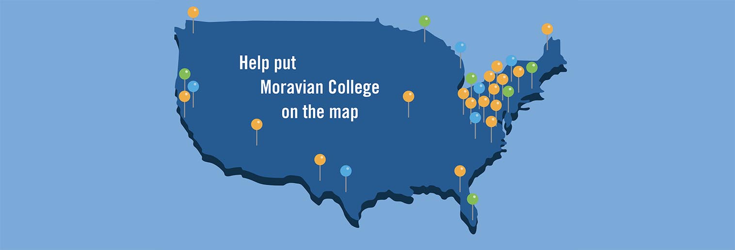 Moravian University Map 9295