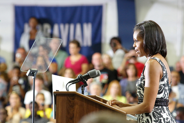 Michelle Obama at Moravian University