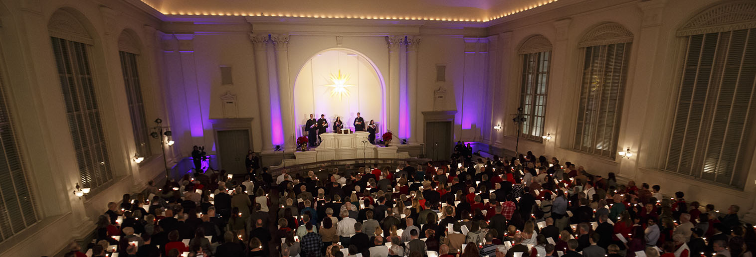 Watch Moravian University Christmas Vespers